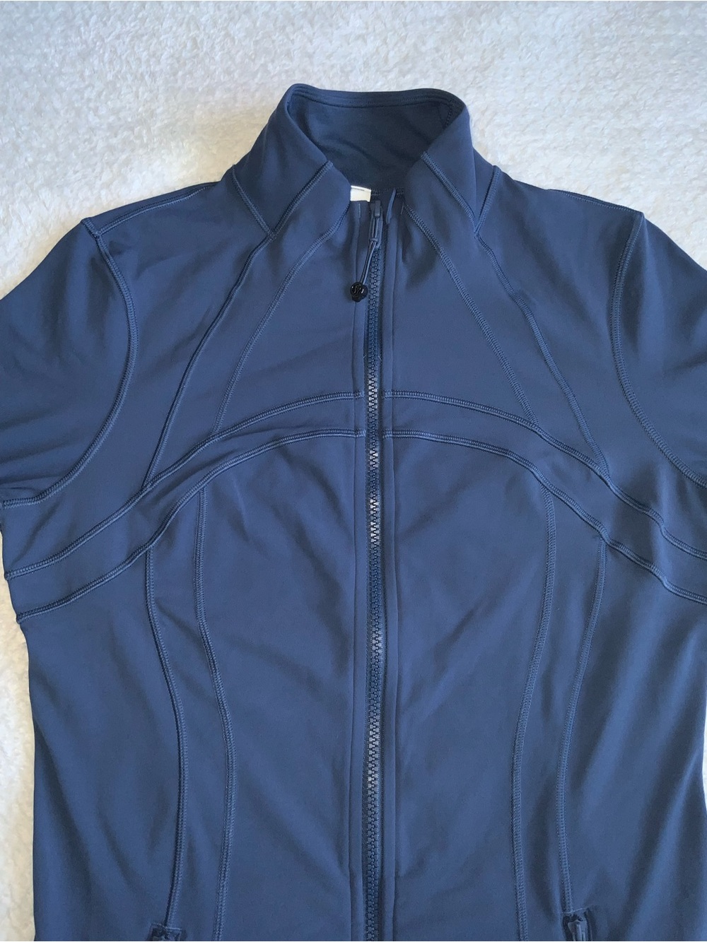 Lululemon Navy Full-Zip Athletic Jacket - Picture 3 of 8